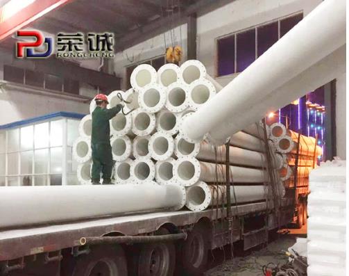 frpp管的套管连接和对接装配